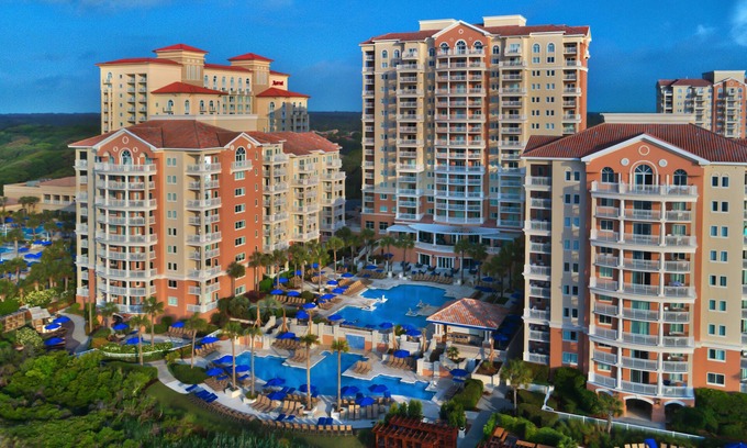 Myrtle Beach Resort | Garden View - 2 Bedroom - Marriott's OceanWatch Villas at Grande Dunes - Full Resort Access