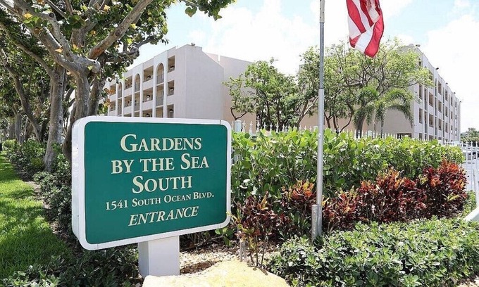 Lauderdale-by-the-Sea Condo | Gardens By The Sea South a gated community in a resort setting & lovely gardens.