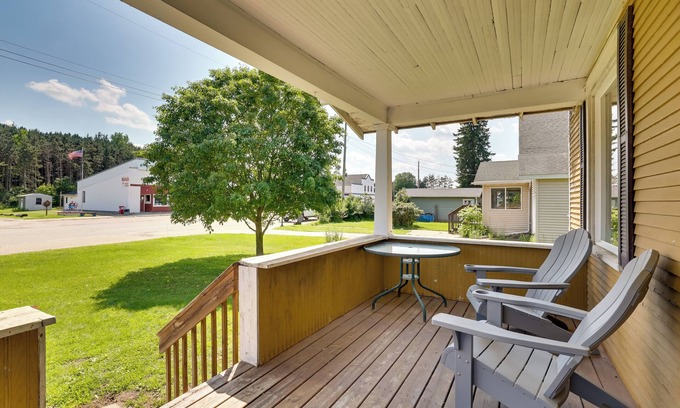 Hixton House | Gas Grill & Porch: Rural Hixton Vacation Home!