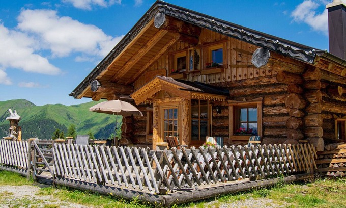 Bad Gastein House | Gasteinerhütte in the stone pine forest Bad Gastein Salzburg