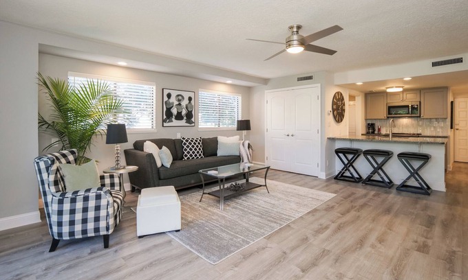 Sawgrass Condo | Gated community, private beach access, renovated condo!