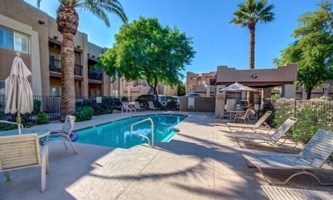 Security Acres Condo | ★Gated Old Town Condo-3BR,2BA w/Pool & Hot Tub. Garage Parking★