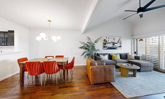 Palm Springs Condo | Gated resort condo with mountain views, pools & hot tubs - near golf & hiking