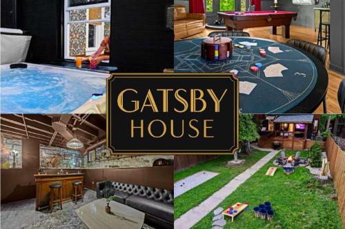 Cherokee Triangle House | Gatsby House Mansion w Game Lounge & Hot Tub