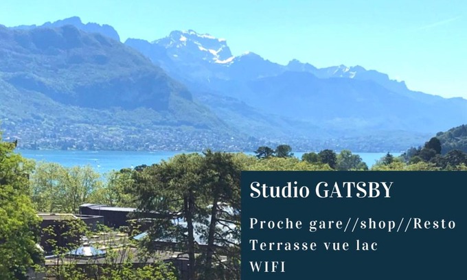 Annecy Apartment | Gatsby Studio - Terrasse sur les toits