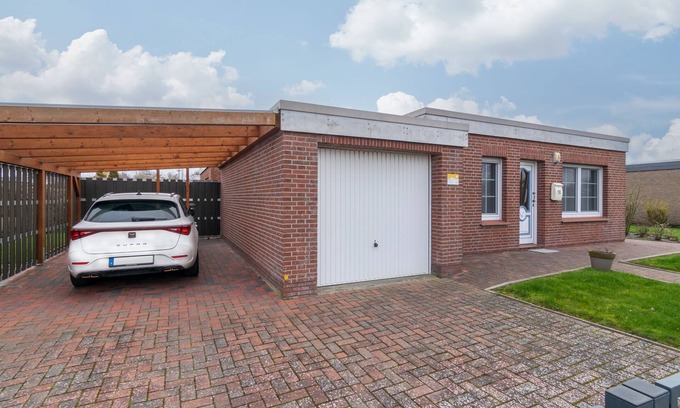 Norddeich House | Gemütlicher Ferienbungalow in Ruhiger, Zentraler Wohnlage