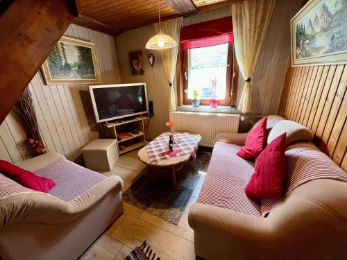 Sieber House | Gemuetliches-kleines-Ferienhaeuschen-Nr-3-im-Harz-fuer-max-3-Personen-inkl-Balkon