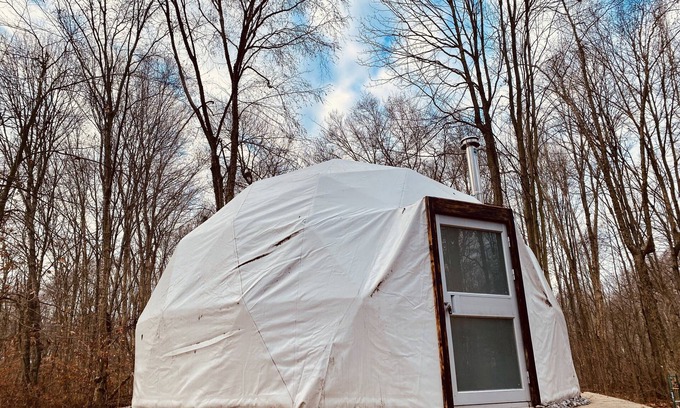West Elgin Cabin | Geodome Nestled in a Carolinian Forest