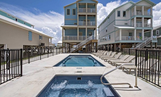 Gulf Shores House | Get Together 5 bedroom lock out Gulf Shores Vacation Retreat! Pool Hottub By Prickett Properties