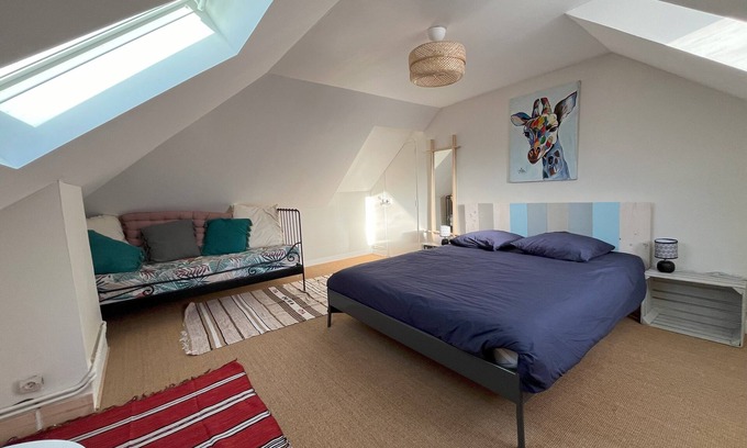 Yport Bed & Breakfast | GIRAFE ROOM