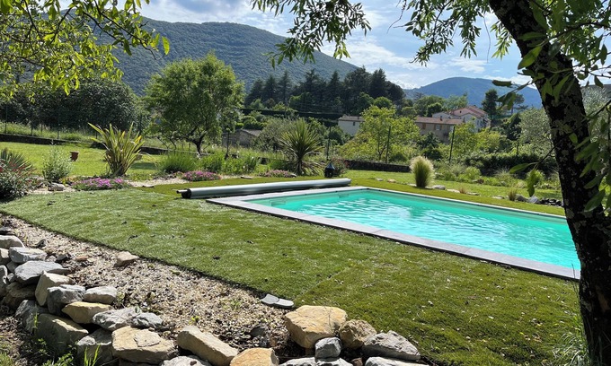 Saint-Florent-sur-Auzonnet Other | Gites du Bouscas La Murette 3 star rating Atypical stone arched studio apartment