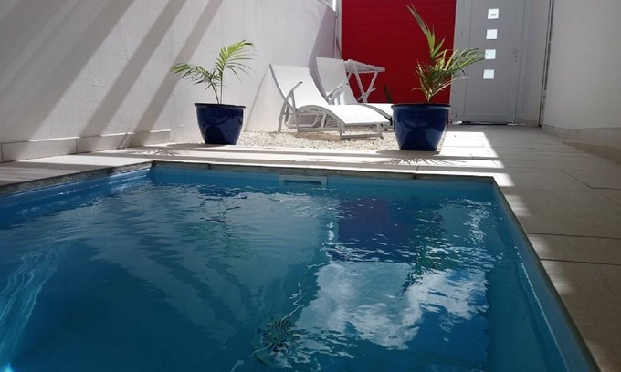 Sainte-Luce Cottage | Gite grenadille Martinique private pool, naturist residence