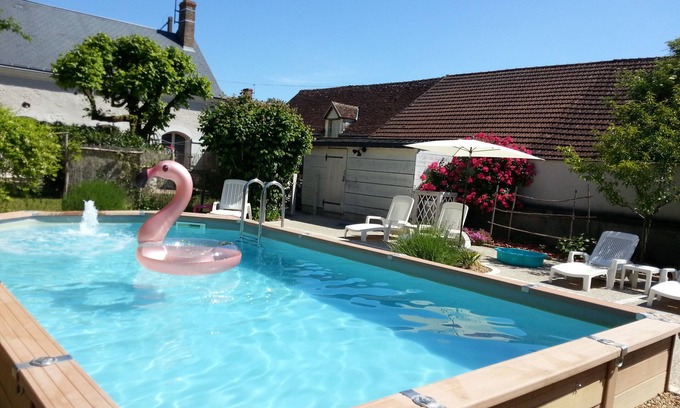 Saint-Georges-sur-Cher House | Gîte La Grange in the heart of the Loire castles