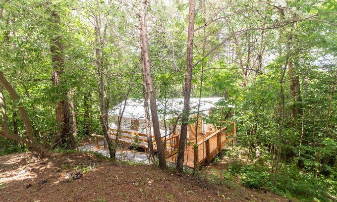 Copperhill RV Rental | Glamping at Copperhill - "The Prospector"