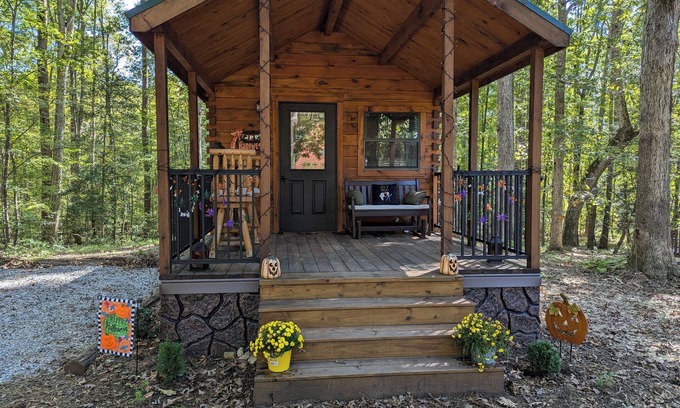 Clayton Cabin | Glamping at Tiny House!nPerfect Romantic Cabin Getaway on Horse Farm
