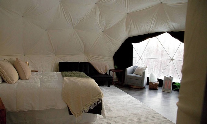 Mountain Base House | Glamping Dome #3 in Snowshoe WV