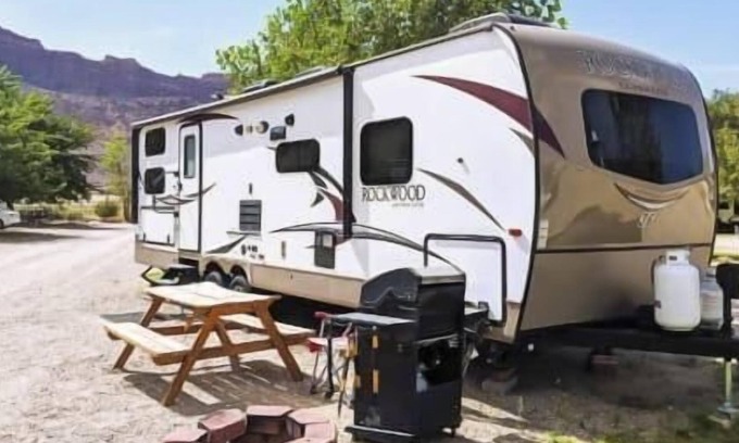 Moab South Valley House | Glamping RV #34 - Outdoor Experience: Glamping Trailer #34
