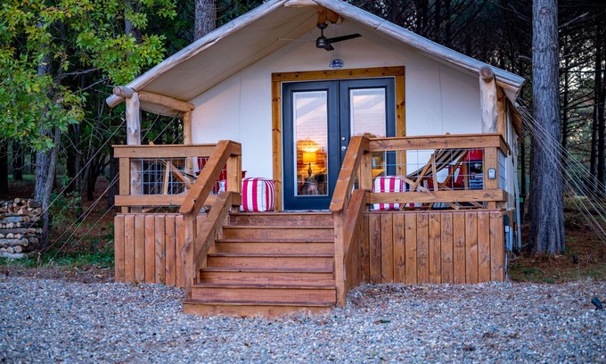 Golden Cabin | Glamping Tent