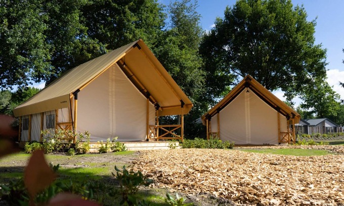 Mol House | Glampingtent Kiezel Lodge 4 by Interhome