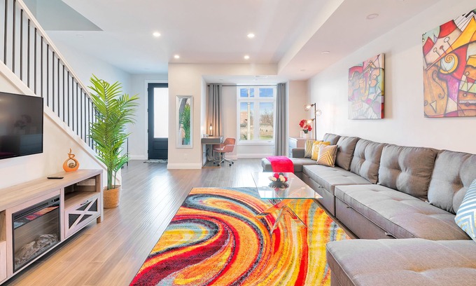 Walkerville House | GLOBALSTAY . New Townhomes 16 Guests, Private Gym, Sauna, BBQ