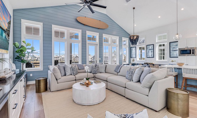 Port Aransas House | Glorious Pet-Friendly Beach Home@Cinnamon Shore w/Garage & Fire Pit+Amenities