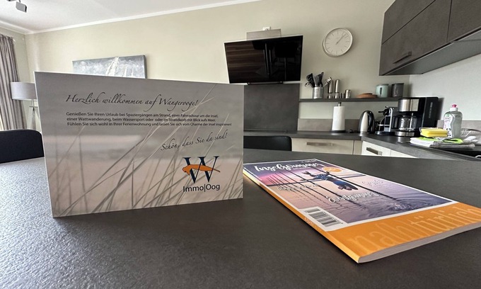 Wangerooge Apartment | Glückszeit - Holiday apartment with ideal island location close to the sea & beach