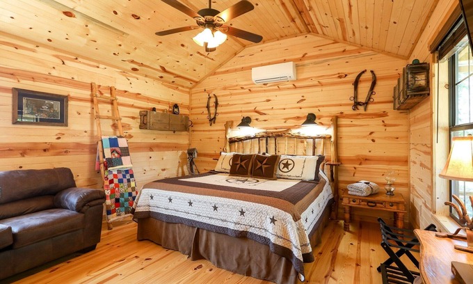 Fredericksburg Cabin | God's Country Cabins- Hope I Recently Built