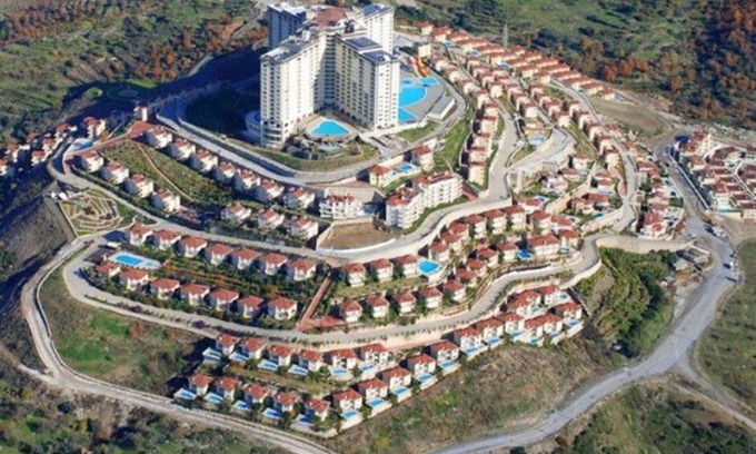 Kargicak Apartment | gold city hotel 1+1 apartment with amazing view