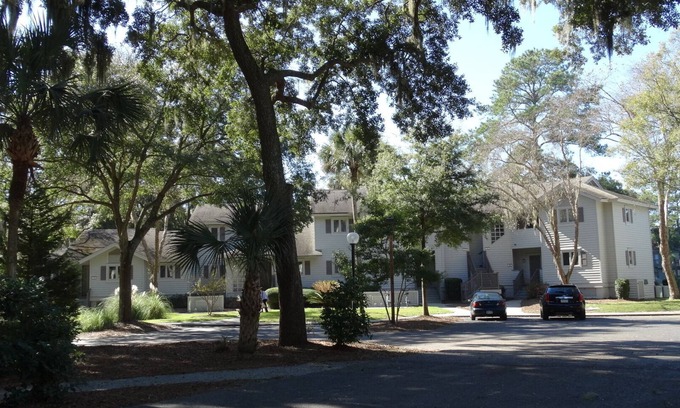 Shipyard Plantation Condo | Gold Crown Luxury Condo, Our own Private beach gate, Fantastic Lagoon View