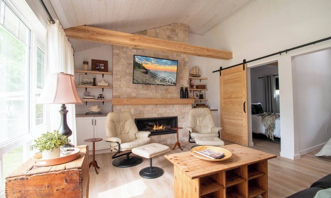 Bayfield Cottage | Golden Leaves & Cozy Retreats: A Wave from it All