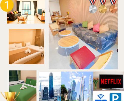Imbi Apartment | Golden New Nest INN 金巢新旅居!near THE Exchange TRX & Bukit Bintang & Pavilion & Suria KLCC INCLUDING SWIMMING POOL