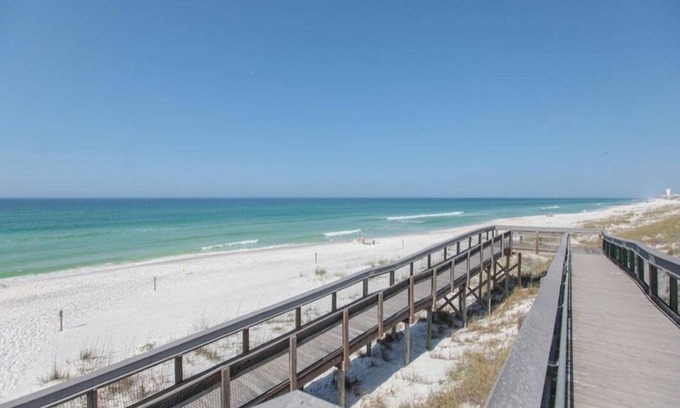 Panama City Beach House | Golf Cart|Heated Pool|Big Chill