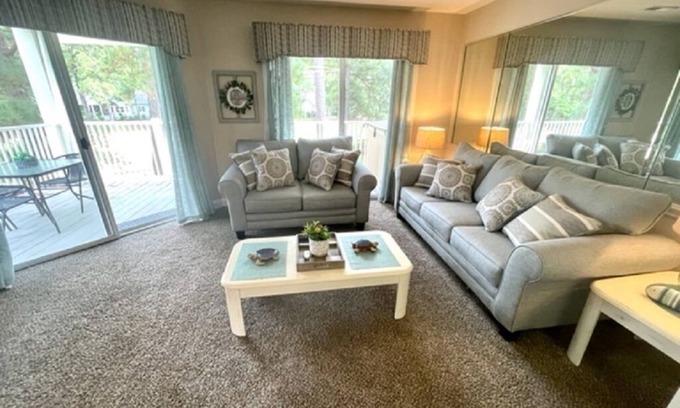 Calabash Condo | Golf course community with golf course view close to Sunset Beach