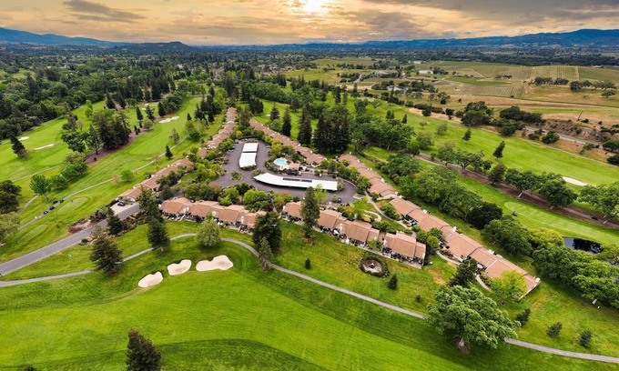 Napa Condo | Golf Course Villa in Napa Valleys Silverado Resort secluded wine county retreat