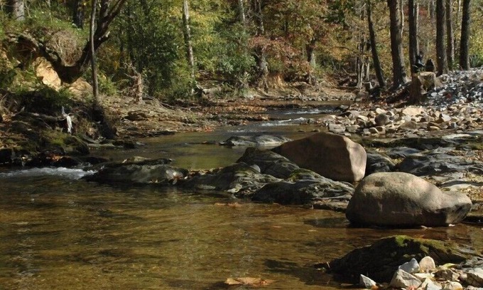 Pigeon Forge Cabin | Gone Fishin Pigeon Forge Cabin, Hot Tub, Fire Pit, Creek View, Easy Access