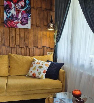 Slavske Apartment | GONTA kottage, ЧАН - ДЖАКУЗІ тераса, вихід в гори