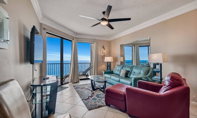 Orange Beach Condo | Good for FAMILIES Beachfront Condo | Private Covered Parking | My Beach Getaways