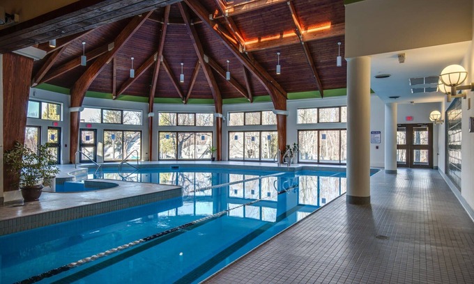 Killington Condo | Gorgeous 2BR/2BA Woods Resort & Spa Condo Close to Mountain. Hot Tub. Pool. Spa. V5