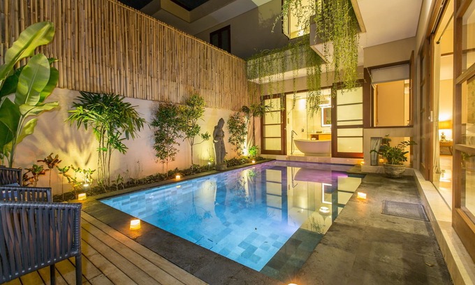 North Legian Villa | Gorgeous 2BR Villa, Near Padma Beach, Legian! W/Private Swimming Pool!