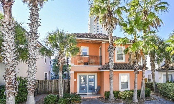 Miramar Beach House | Gorgeous 4-Bed Home! Private Pool! Tiki Bar! Fall and Holiday Availability!