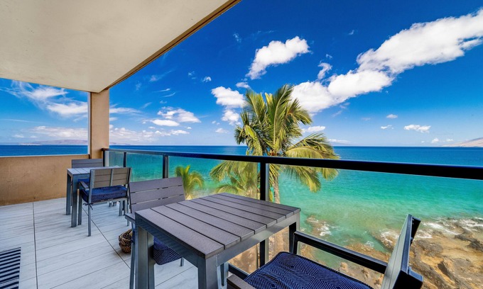 Kihei Condo | Gorgeous 5th Floor 2 Bedroom Condo. - Kihei Surfside #501