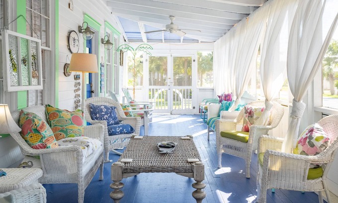 Savannah Beach Cottage | Gorgeous Blue Moon Cottage w/ Private Pool, Large Porch by Tybee Cottages