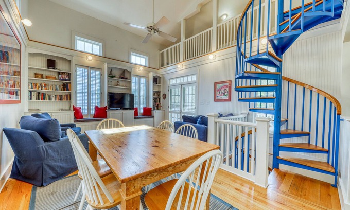 Seaside House | Gorgeous Coastal Home with Spacious Decks & Pool- Steps to the Beach and Dining