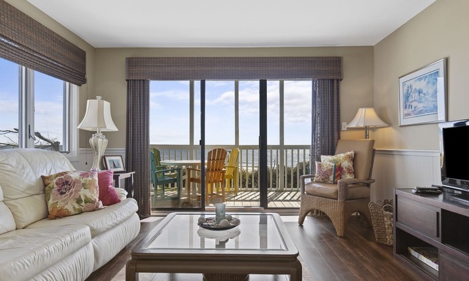 Pine Knoll Shores Condo | GORGEOUS CONDO WITH GREAT VIEWS IS NOW RENTING DURING THE OFF SEASON!