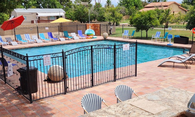 Mesa House | Gorgeous Estate Living w/Pool, Beach VB, Dogs OK, Gameroom, 28 guest- 5 acres