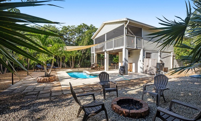 Marathon House | Gorgeous Getaway with a Lush Yard, Private Pool, & Free WiFi