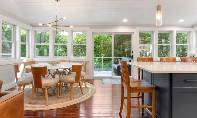 Old Orchard Beach House | Gorgeous Home. Great deck, family living area close to Beach