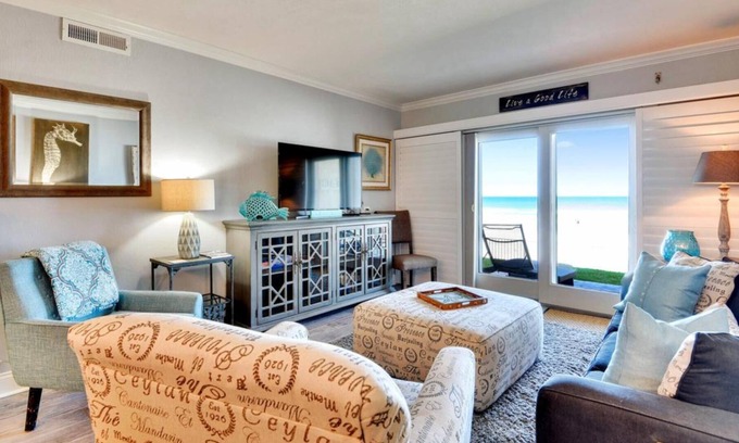 New Smyrna Beach Condo | Gorgeous Newly Renovated Direct Oceanfront Unit on the Ground Floor