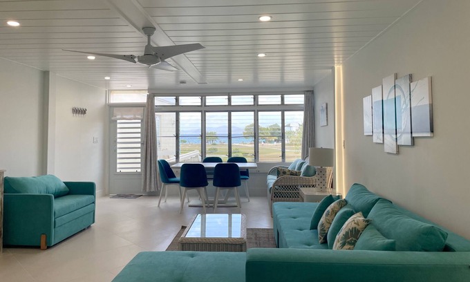 Cabes Point Condo | Gorgeous Oceanfront Condo on Sapphire Beach!