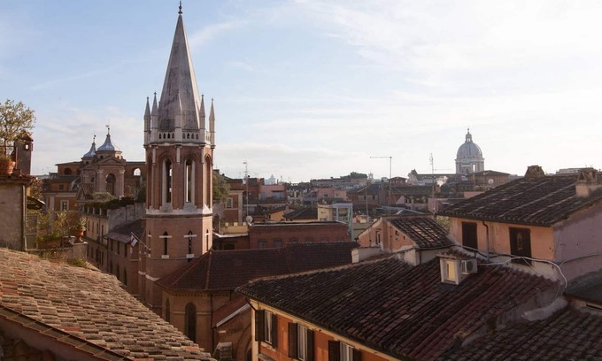 Rione IV Campo Marzio Apartment | Gorgeous penthouse Spanish Steps